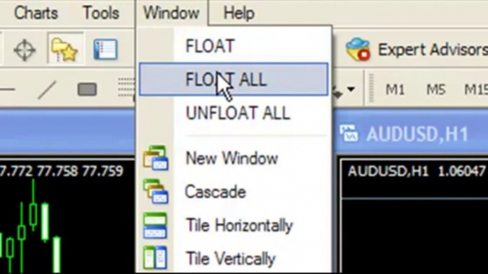 Detach Your MetaTrader 4 Charts  MT4 Floating Charts