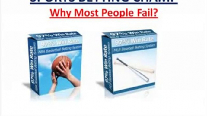 Sports Betting Champ     Why Most People Fail