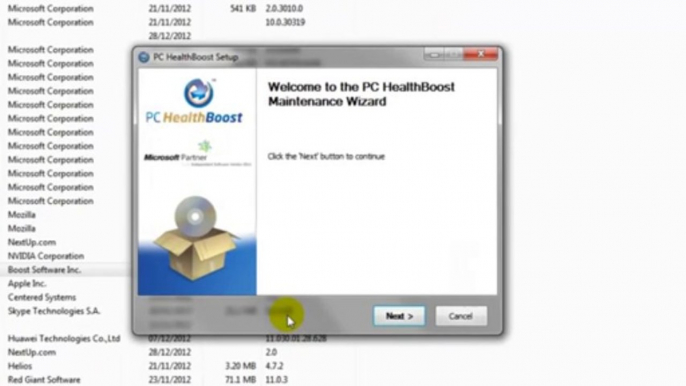 How to uninstall PC HealthBoost and Request A Refund