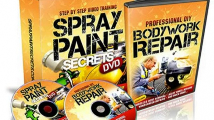 SPRAY PAINT SECRETS CAR SPRAY PAINTING AND BODY WORK REPAIR IN 2 HOURS Review + Bonus