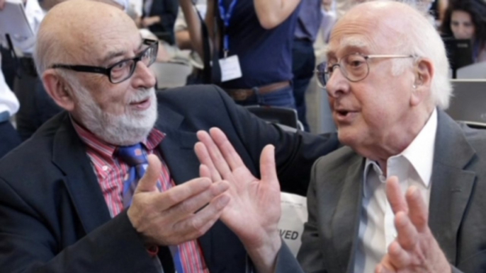 Higgs boson scientists share Nobel Prize for physics