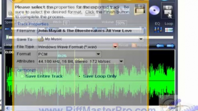 Riffmaster Pro Version 3 slow down Music slow down mp3