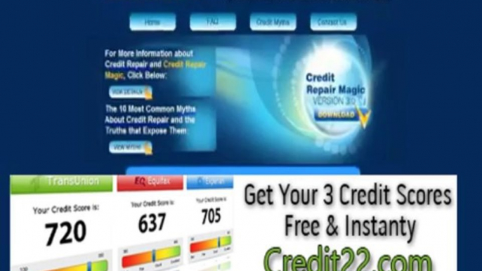 Credit Repair Report - How To Improve Your Credit Score - Free Credit Score Insider