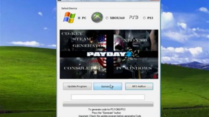 Payday 2 Keygen Steam Crack PC PS3 XBOX360 Download for Free