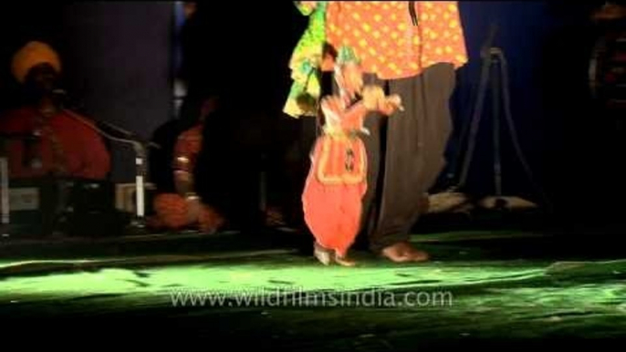 Strings attached! - Puppet dance during Durga Puja Celebrations at CR Park in Delhi