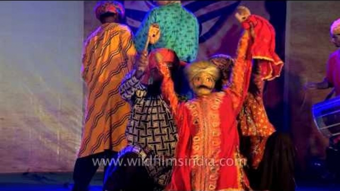 An evening with Puppets -  Puppet show at Durga Puja in CR Park