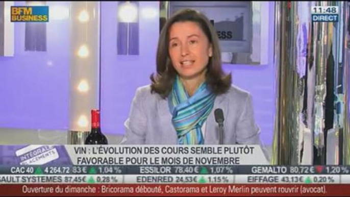 Vins: bonne évolution des cours en octobre, Angélique de Lencquesaing, dans Intégrale Placements - 29/10 1/2