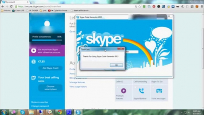 Skype Voucher Code Generator Download [Updated Sep 2013]