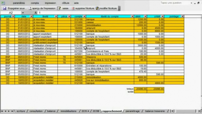 Comptable fiscaliste - saisie compta libérale