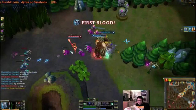 LOL FUN - Dyrus volibear wait what - league-of-legends