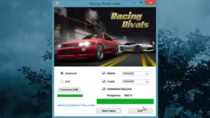 Racing Rivals Hack _ Pirater [Link In Description] 2013 - 2014 Update iOS & Android