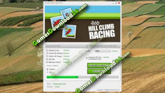 Hill Climb Racing Hack - Pirater [Link In Description] 2013 - 2014 Update [Android_iOS]