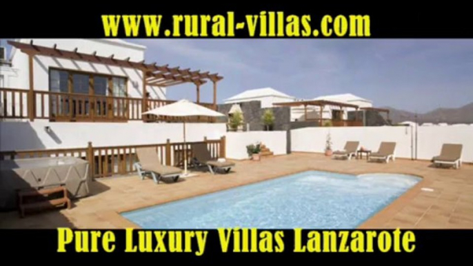 Welcome to Rural Villas – Luxury Holiday Villas on Lanzarote