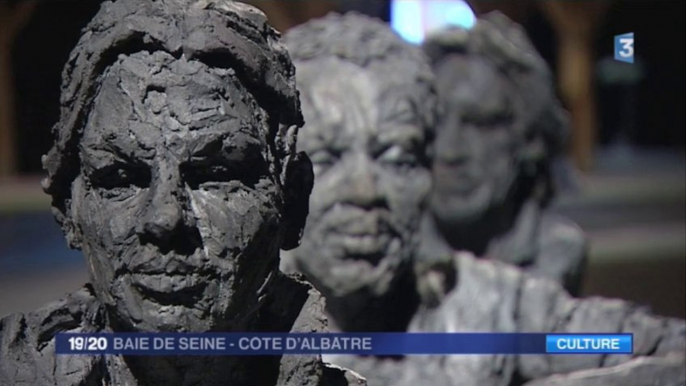 Exposition de sculptures : portraits de marins