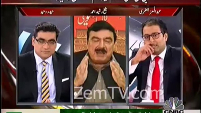 Imran Khan ,Tahir ul Qadri & Sheikh Rasheed will have to come on streets now - Sheikh Rasheed