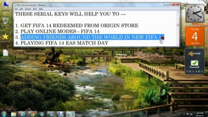 FIFA 14 SERIAL KEYS  REDEEM CODES{100% WORKING} - [1080p HD