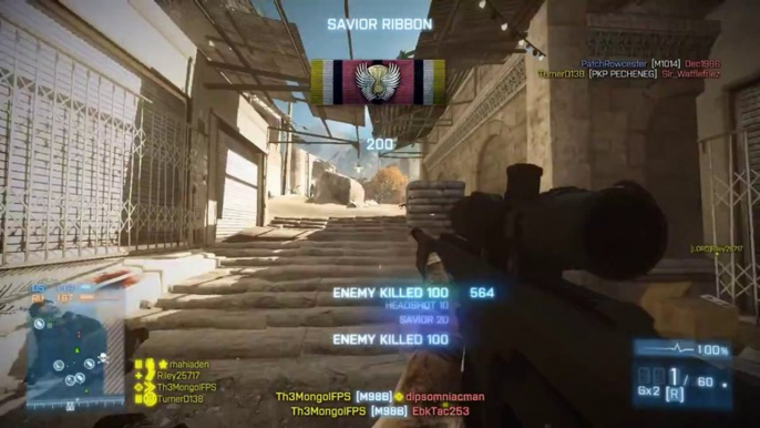 Battlefield 4 Sniping vs Battlefield 3 Sniping