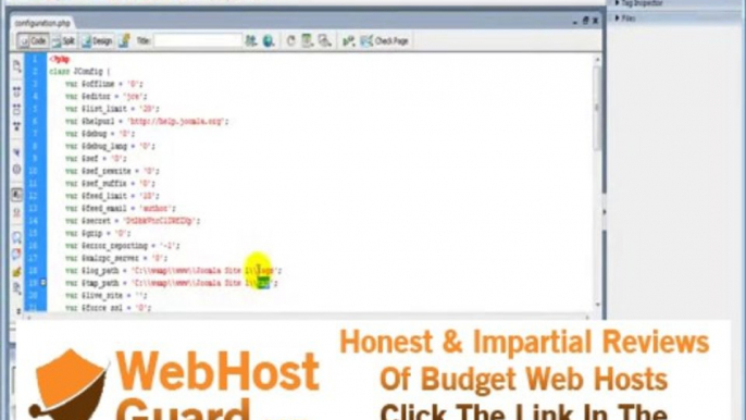 Joomla Tutorials Transfer your Website from Wampserver to Hosting Company