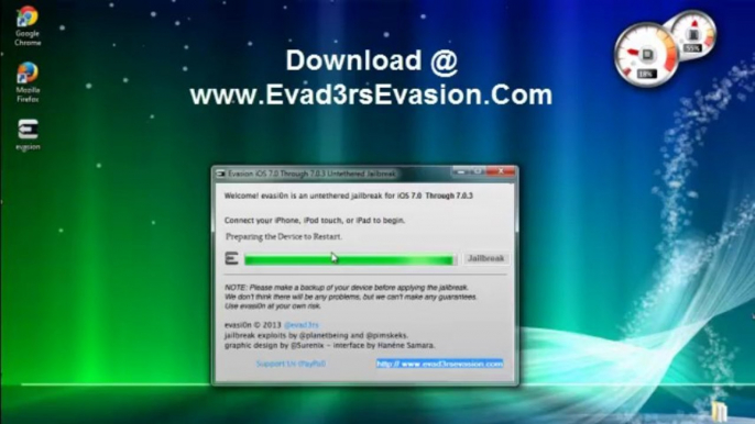 Plein Evasion 7.0.3 Jailbreak Untethered k évasion par evad3rs