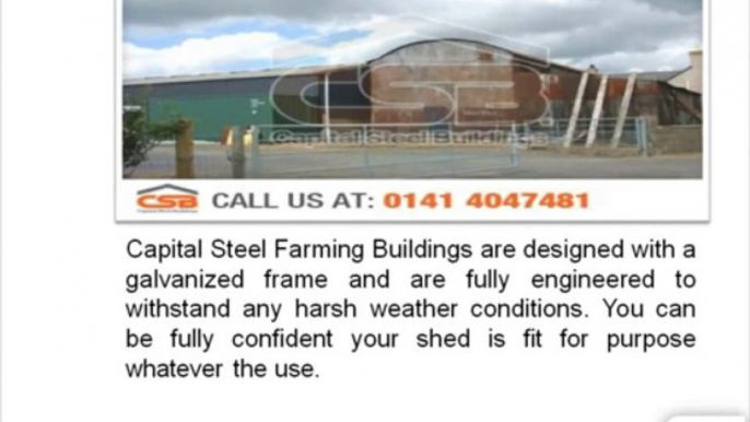 Custom Fit Farming Buildings of Capital Steel Buildings