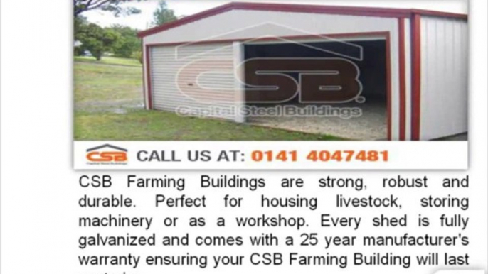 Farming Buildings - Construction  By Capital Steel Buildings