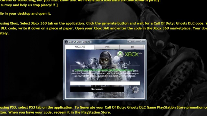 How to Download Call Of Duty: Ghosts Game Crack Free - Xbox 360, PS3 & PC!!