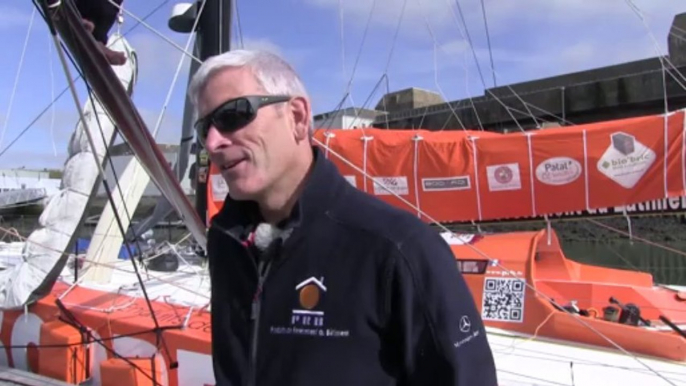 How do the singlehanded skippers avoid the collisions at sea?  - IMOCA 60 boats