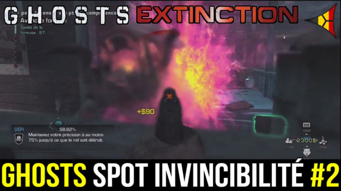 Ghosts // Extinction: SPOT D'INVINCIBILITÉ #2 - Call of Duty Ghosts Glitch | FPS Belgium