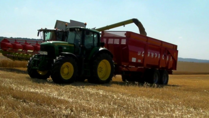 Claas Lexion 750 moisson 2013 dans le 60