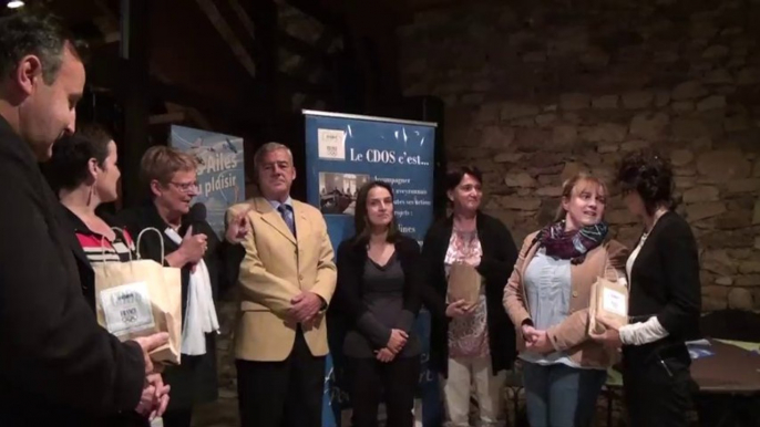 TOUS EGAUX: Femmes et sports remise des trophées 2013 par le CDOS