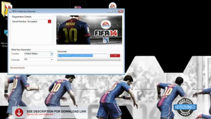 FIFA 14 BETA Key Code Generator