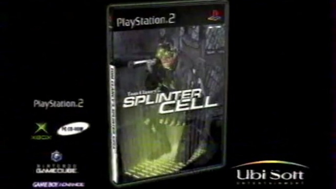 Publicité Playstation.2 Splinter Cell 2003