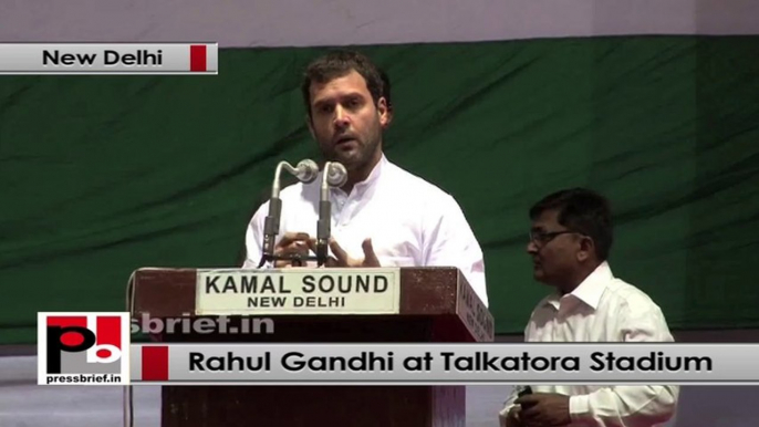 Rahul Gandhi at Dalit Adhikar Diwas rally attacks opposition for blocking UPA policies