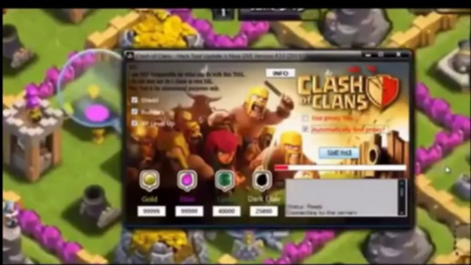 Clash of Clans Hack Tool For Gems, Elixir Updated