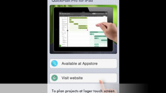 QuickPlan for iPhone - Best project planning app for the iPhone