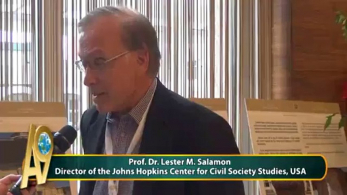 Prof. Dr. Lester M. Salamon, Director of the Johns Hopkins Center for Civil Society Studies, USA