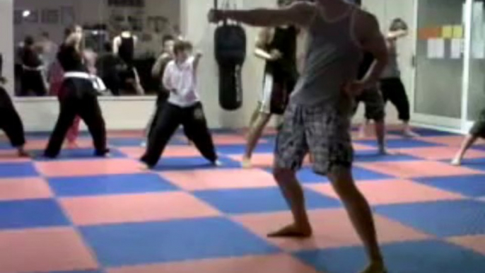 Bridlington Martial Arts Centre Kickboxing Franklyn Hicken Teaching