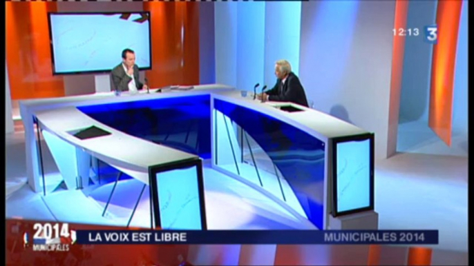 Municipales 2014: le sénateur-maire de Dijon, François Rebsamen, invité de "La voix est libre" samedi 30 novembre 2013