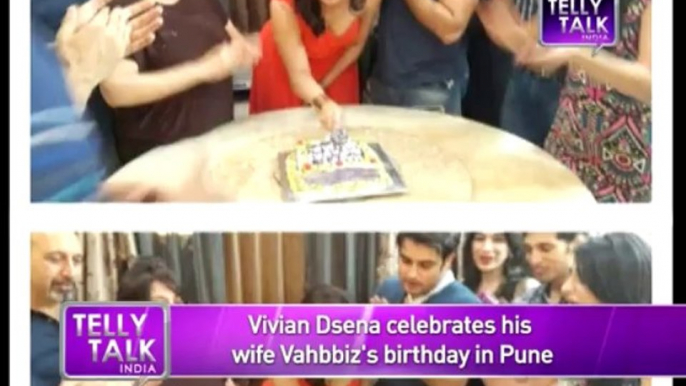 RK aka Vivian Dsena CELEBRATES his wife Vahbbiz's birthday