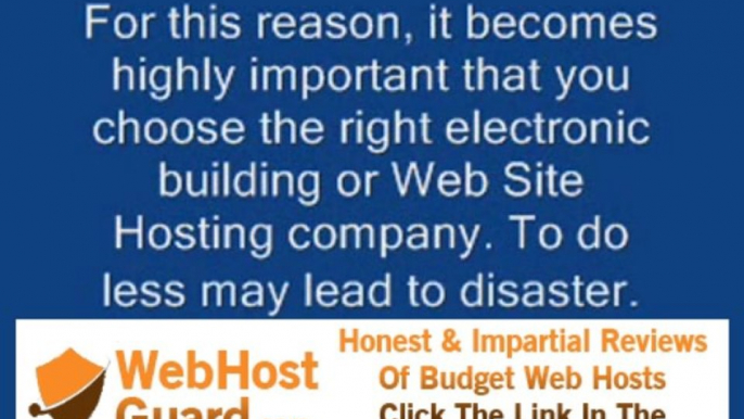 Tips on Choosing A Web Site Hosting Company