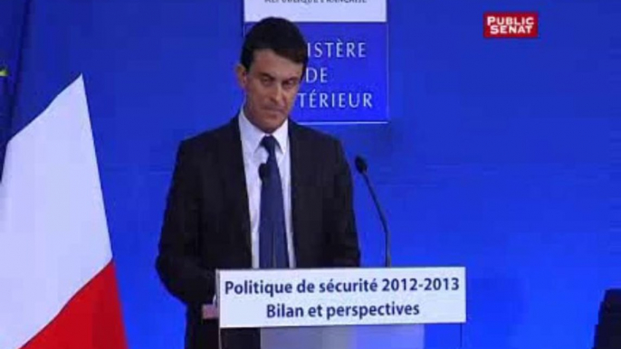 Délinquance : Valls annonce de nouveaux indicateurs, une baisse des homicides, mais une hausse des cambriolages