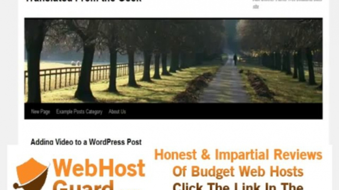 WordPress 3 Tutorial 14_ Introduction to WordPress Plugins 000WebHost FREE web hosting