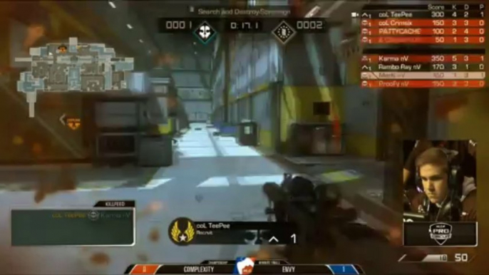 MLG Colombus - VOD - Call of Duty Ghosts - Complexity vs EnvyUs - Game 2