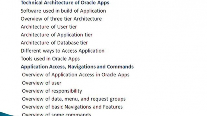 Oracle Apps Technical R12 Online Training And Placement-Magnific Training