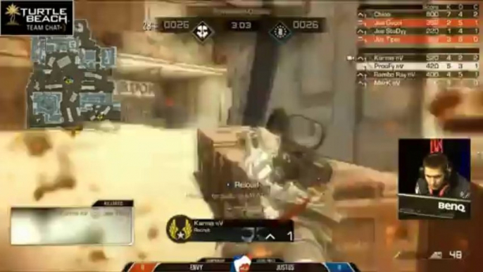 MLG Colombus - VOD - Call of Duty Ghosts - EnvyUs Vs Justus - Game 1