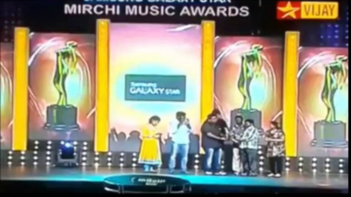 Mirchi Music Awards 2013 - Listeners Choice Song of the Year - Soi Soi from Kumki.