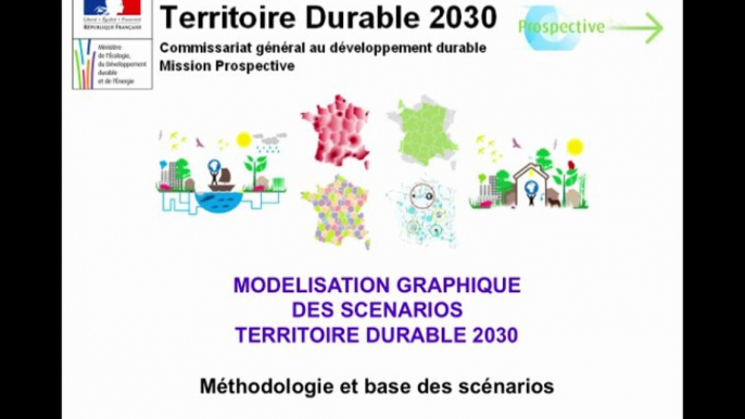 Territoire Durable 2030 : modélisation graphique des scénarios - Méthodologie et base des scénarios - GEOPROSPECTIVE - TD30