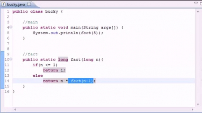 guide Java programing Recursion algorithm