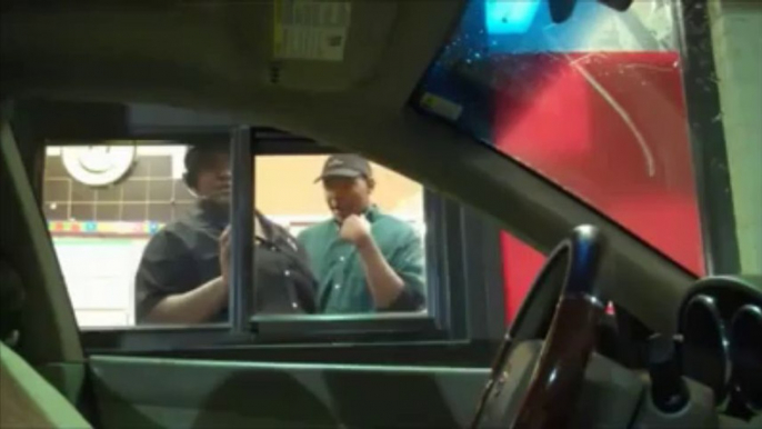 Invisible Car Drive Thru Prank