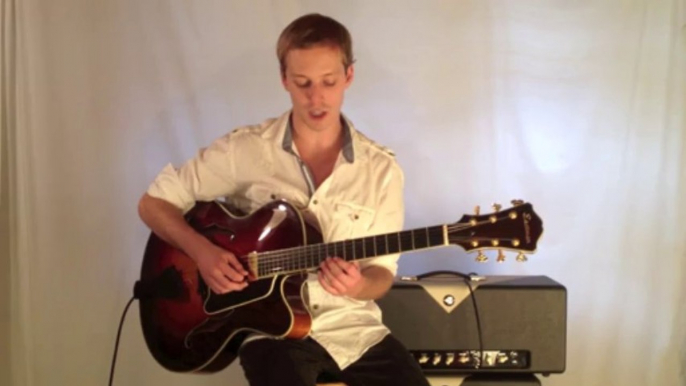 Jazz Guitar Lesson - Bebop Guitar Lick in the Style of Charlie Parker Over the Chords II V I